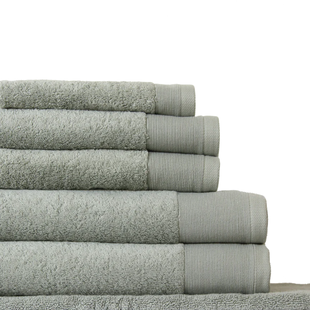 Seneca | Vida Pure Organic Cotton Towels | Seafoam image 2